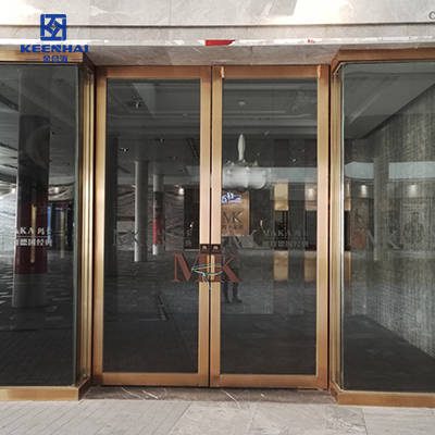 Stainless Steel Double Front Doors product picture