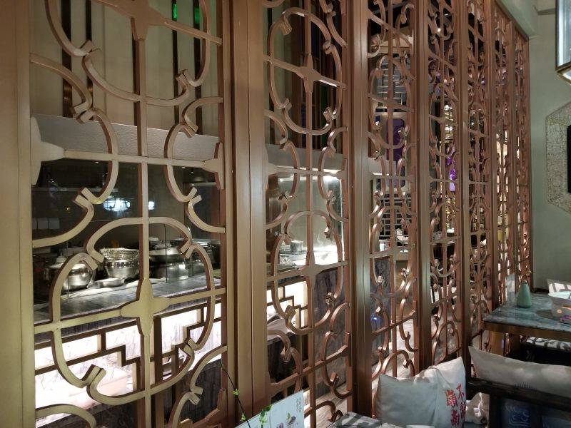 Stainless Steel Partition Screen product case