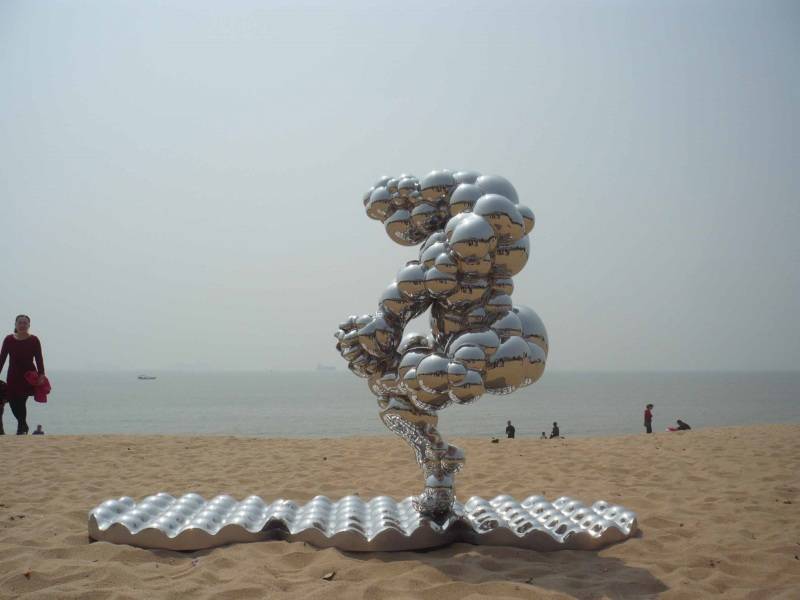 Stainless Steel Art Sculpture Product case diagram