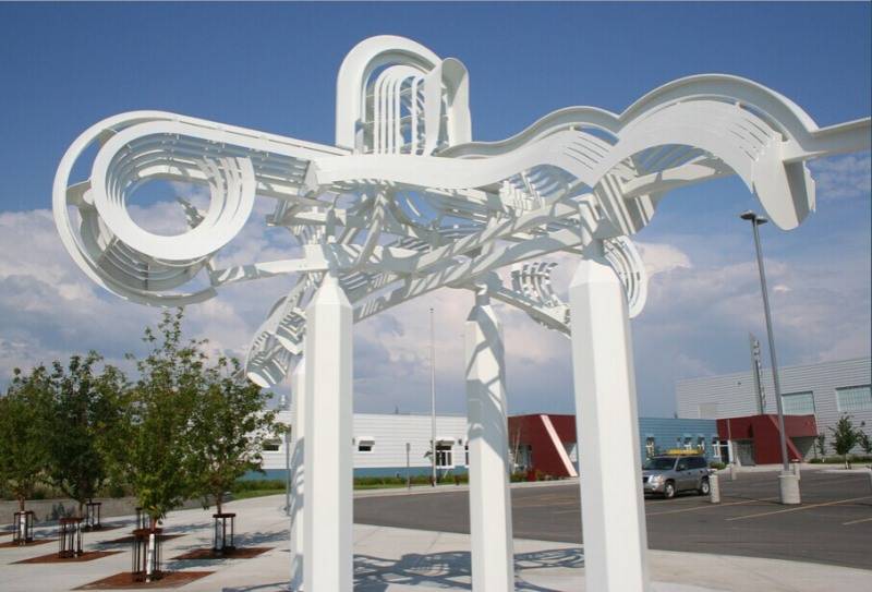 Stainless Steel Metal Sculptures Product case diagram