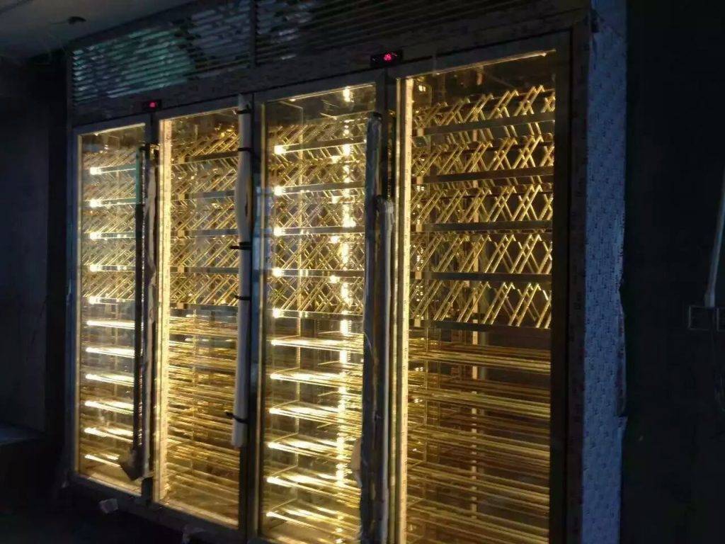 Stainless Steel Wine Rack Cabinet product case