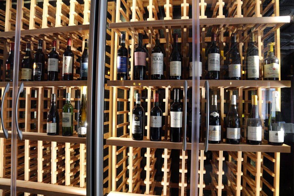 Stainless Steel Wine Holder Cabinet product case