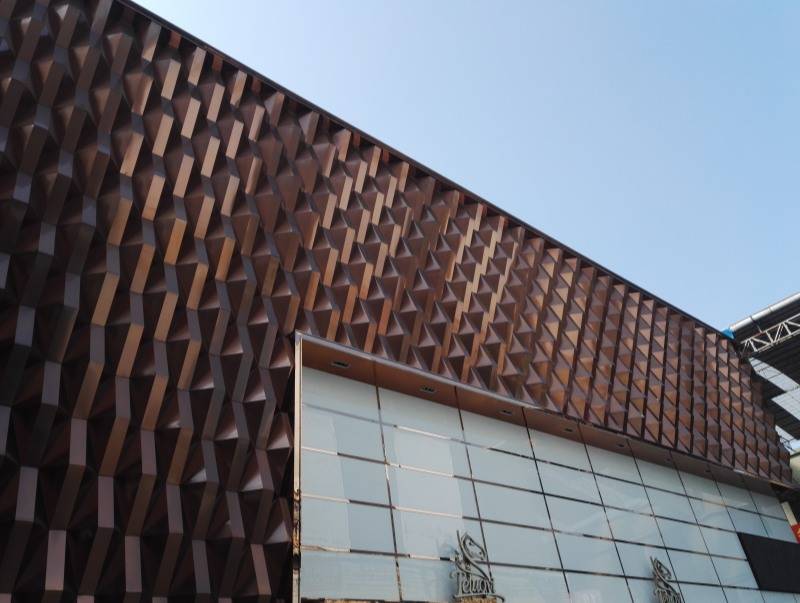Stainless Steel External Cladding Product case