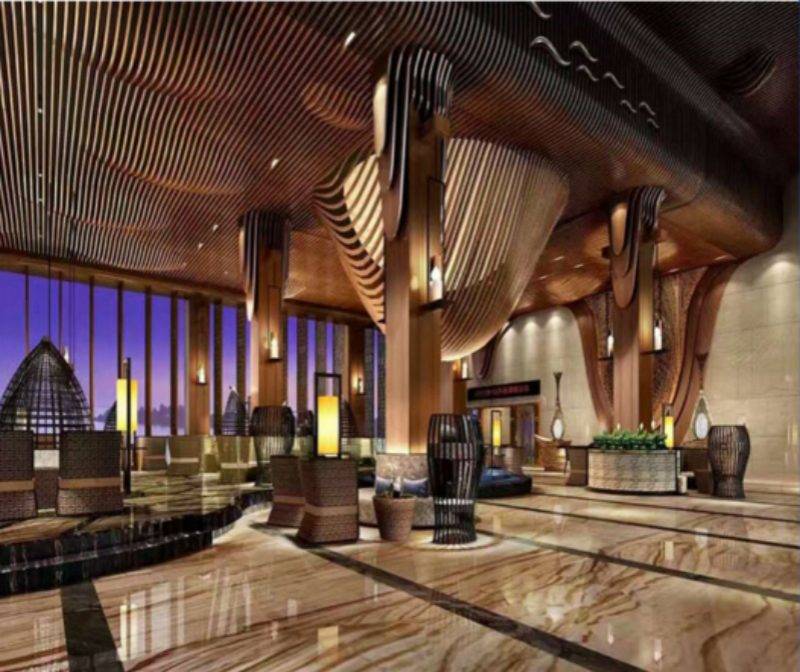 Stainless Steel Floating Ceiling Tiles product case