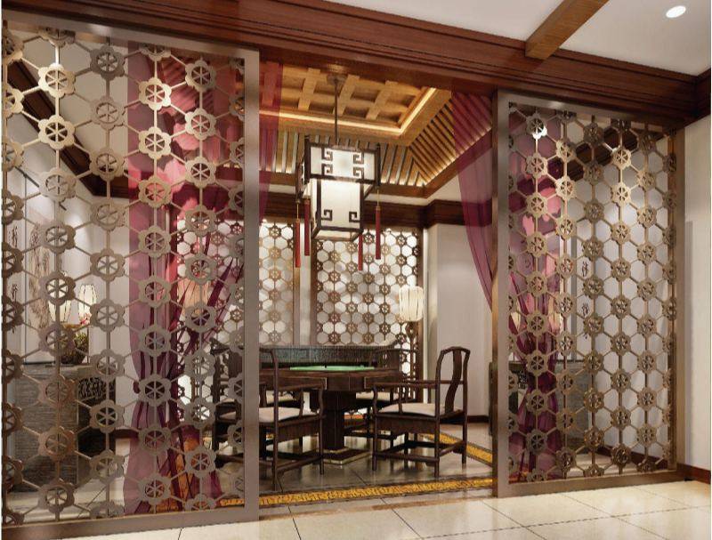 Stainless Steel Room Divider product case