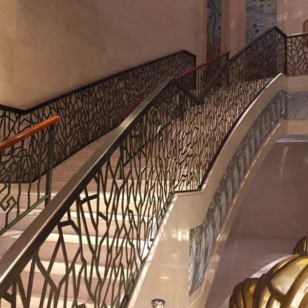 Rampe d'escalier en acier inoxydable (1)