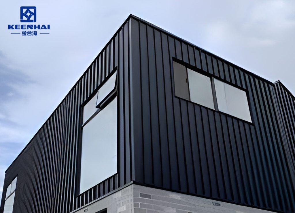 stainless steel exterior walls