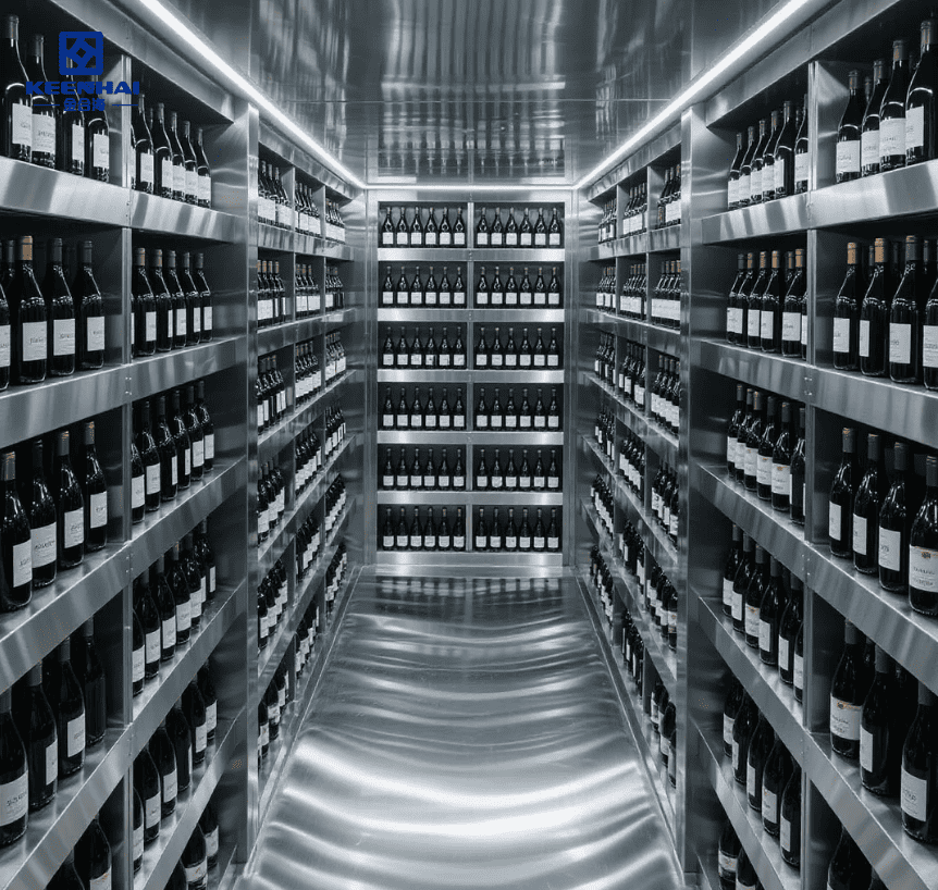 Stainless Steel Wine Shelf