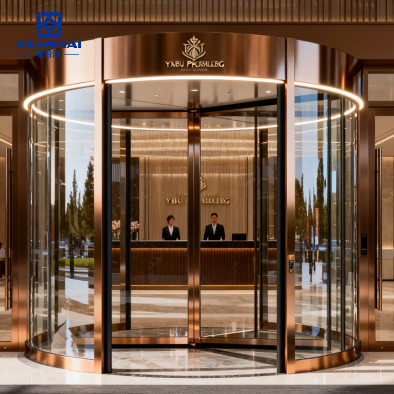Hotel Stainless Steel Revolving Door