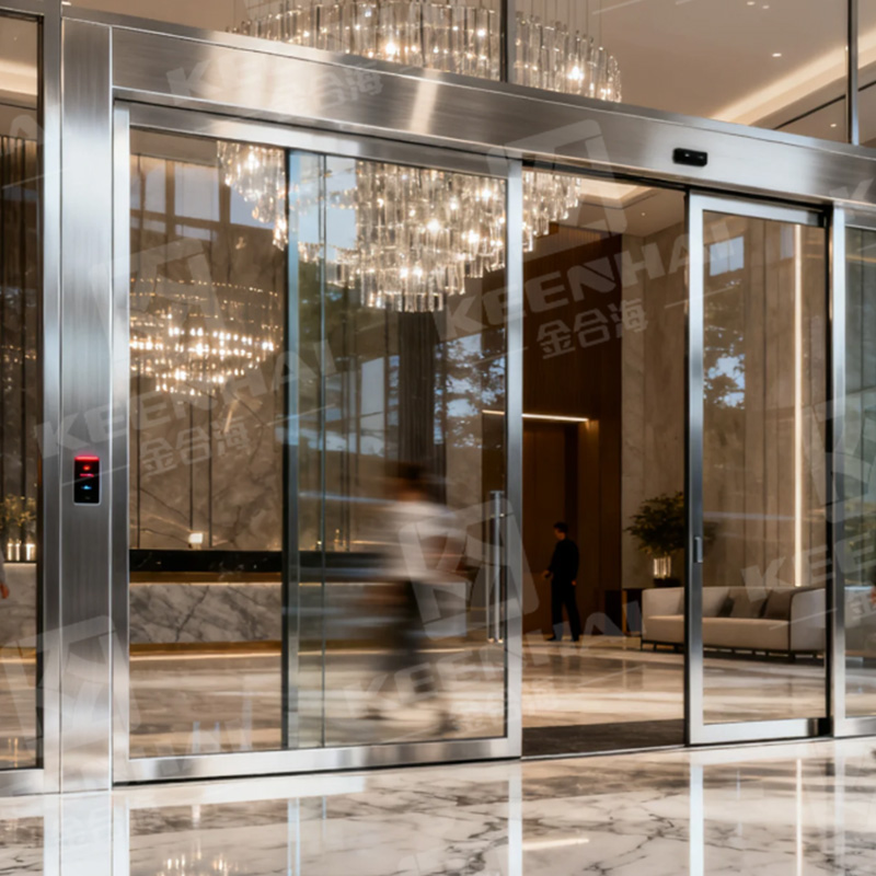Automatic Stainless Steel Sliding Door