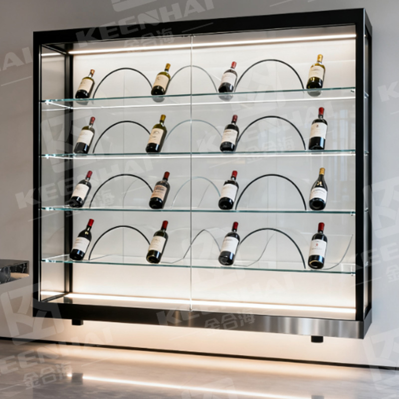 premium wall-mounted wine storage