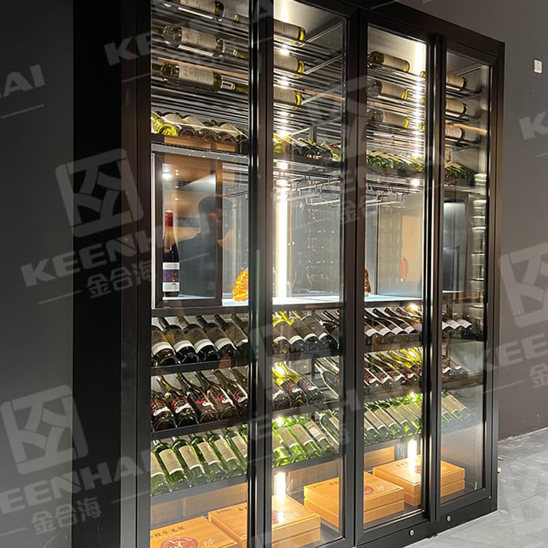 Stainless steel bar cabinets
