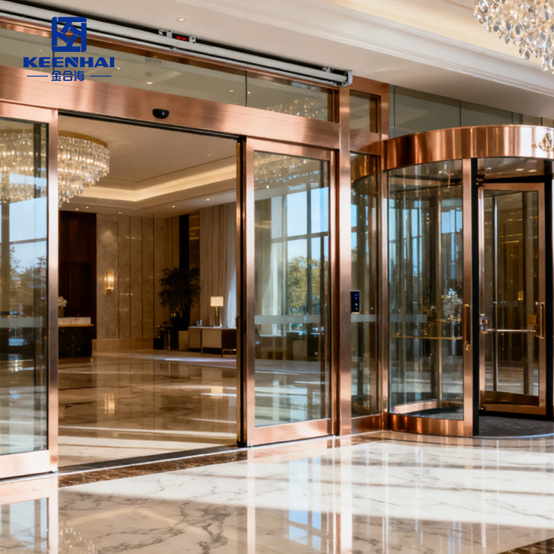 Automatic Glass Sliding Door