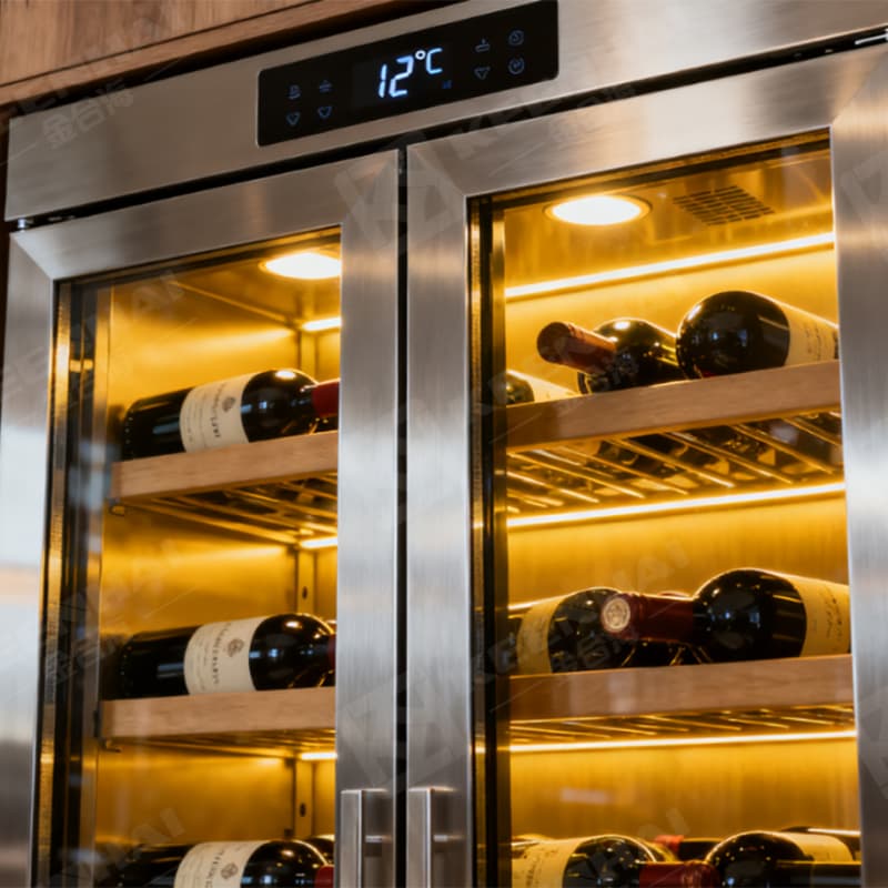 Stainless Steel Constant Temperature Wine Cellar