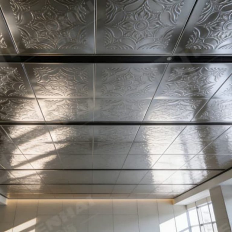 Embossed Stainless Steel Ceiling Panels