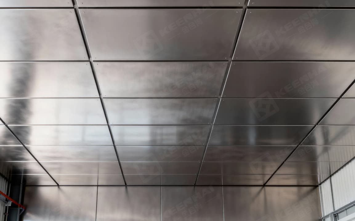 matte-stainless-steel-ceiling-panel-non-glare