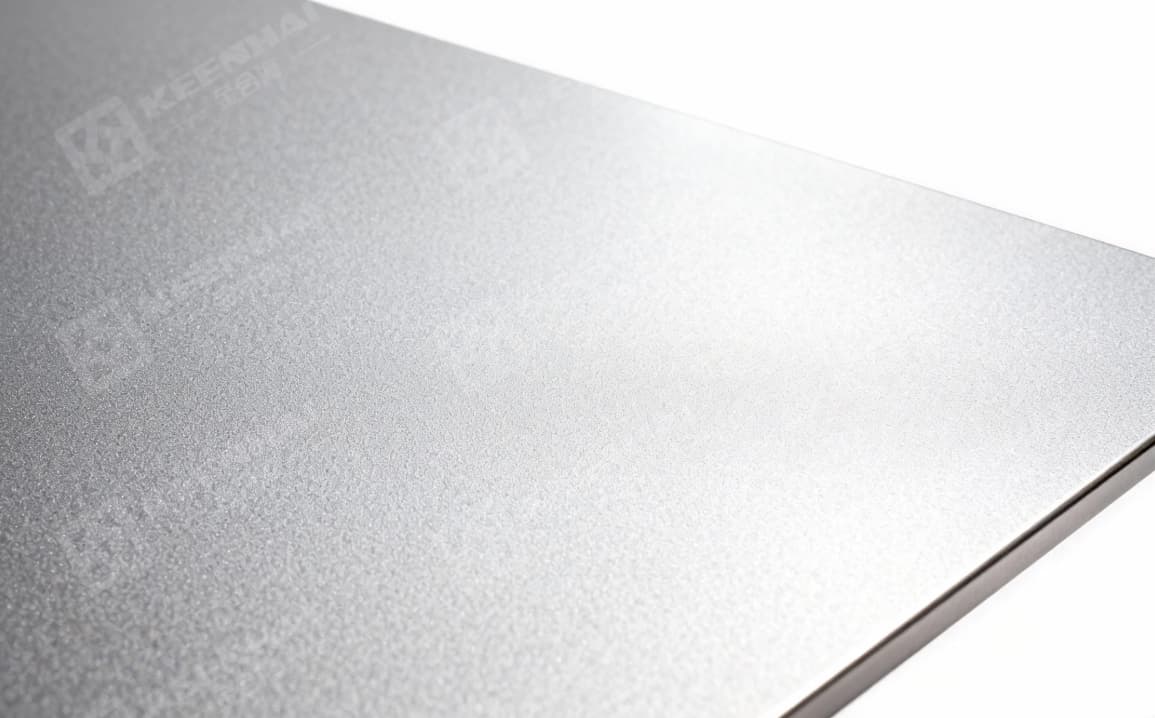 sandblasted-stainless-steel-ceiling-panel