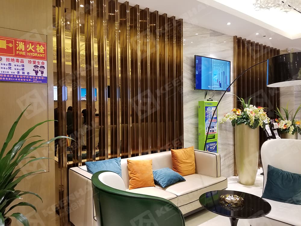 high-end commercial metal screen