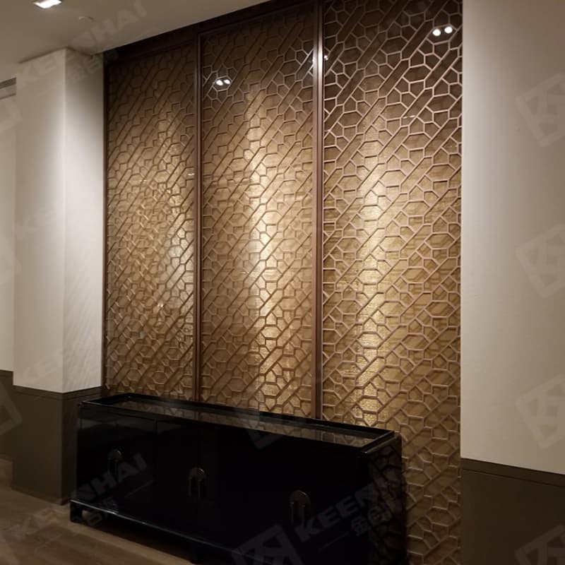 PVD Coated Stainless Steel Interior Screen