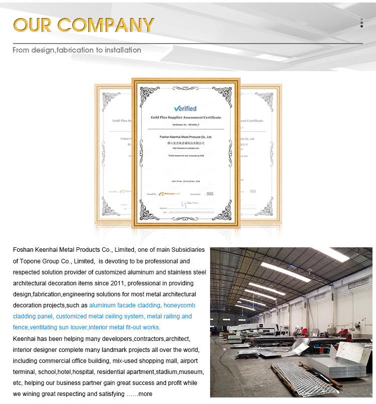 commercial stainless steel interior screen